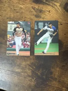 カルビー 大谷翔平 プロ野球チップス 2枚セット