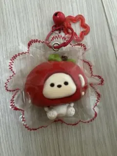 【激安‼︎新品】スクイーズ 自虐クマ 犬 フルーツワンコ 着ぐるみ りんご 1個