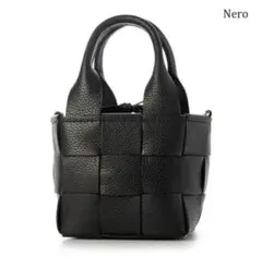 【美品】MARLON マーロンフィレンツェ ハンドバッグ　ショルダー キューブ