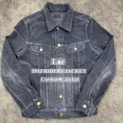 Lee 101J リー ライダースジャケット コーデュロイ チャコールグレー S