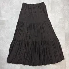 ロングスカート フレアスカート 古着 レディース フェミニン カジュアル S
