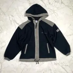 90s Champion ゴールドウイン トラックパーカー 紺 灰 S古着