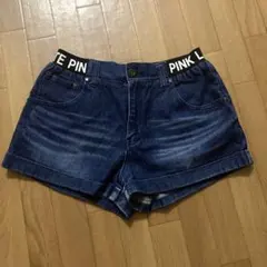 ピンクラテ デニム ショートパンツ PINK latte