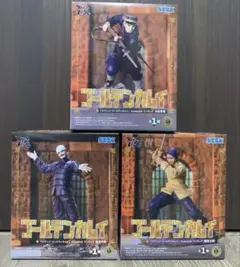 ゴールデンカムイ XrossLink フィギュア 鶴見中尉 鯉登少尉 月島軍曹