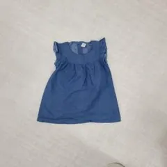 SHEIN デニム風 ベビーワンピース 86cmのサムネイル