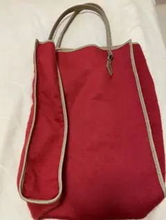 VALENTINO GARAVANI カシミア100% トートバッグのサムネイル