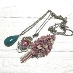 【美品】昭和レトロ　ブローチ　ペンダント