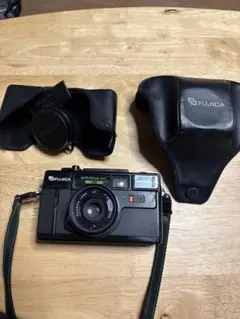 FUJICA AUTO-7 DATE フィルムカメラ 本体 ケース付きのサムネイル