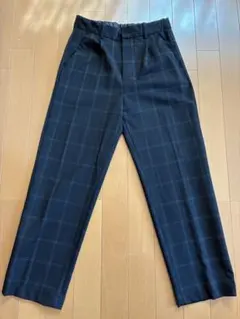 H&M チェック柄 ロングパンツ 10サイズ
