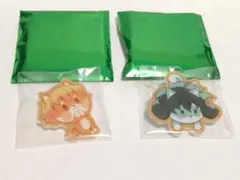 鬼滅の刃　バレンタイン&ホワイトデー2026アニマルクッキーバッジ　無一郎+善逸