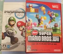 Wii　マリオカート　ニュースーパーマリオブラザーズWii