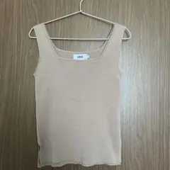 AZUL by moussy リブニットタンクトップ