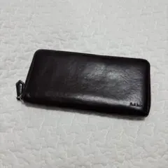 Paul Smith 長財布 ラウンドファスナー ダークブラウン×ブルー(内側)のサムネイル