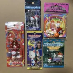 ハローキティ ご当地 ストラップ ファスナーマスコット 5点セット まとめ売り