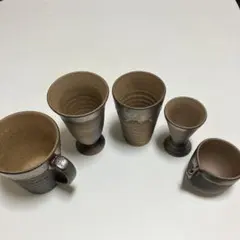 陶器の器 備前金彩 陶芸作家 安藤嘉規作