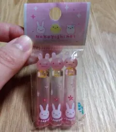 나카 요시 넷 우사기 폰 연필 캡 3 개 세트 San-X 헤세이 레트로