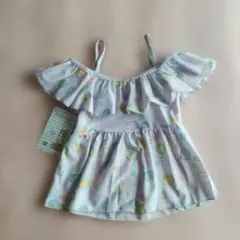 新品未使用　すみっコぐらし　女の子向けワンピース水着　キッズ水着　130cm