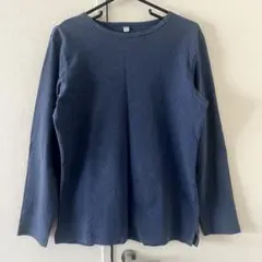 UNIQLO ユニクロ ☆ プルオーバークールネック 長袖カットソー Ｍサイズ