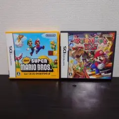 【DS】　2枚セット　NEW スーパーマリオブラザーズ　マリオパーティDS