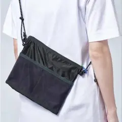 -新品-ファミリーマート サコッシュ 『くろ』 （即日発送）