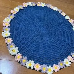 ハンドメイド　ブーケブランケット　約72cm