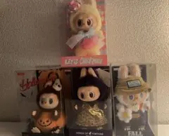 POPMART ラブブThe Monsters ぬいぐるみセット4点