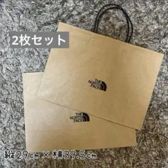 THE NORTH FACE ショップ袋 紙袋 2枚セット 新品