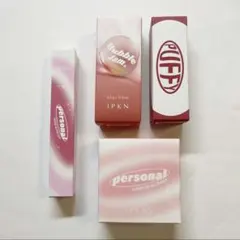 IPKN 韓国コスメ まとめ売り リップ チークブラッシャー グロス ティント