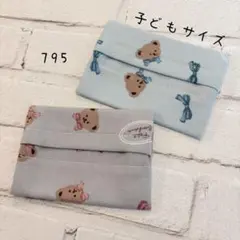 【795】ミニサイズ　ポケットティッシュケース　２個セット
