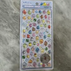 正規 しずくちゃん ボンボンドロップシールミニ 森のなかまたち ボンボンドロップ
