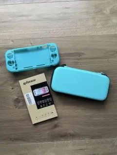 任天堂 Nintendo Switch light ケースとガラスフィルムセット