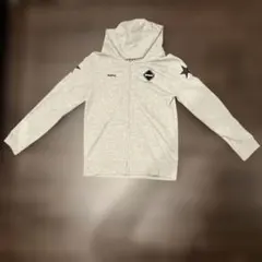 F.C.Real Bristol ジップパーカー グレー　XL