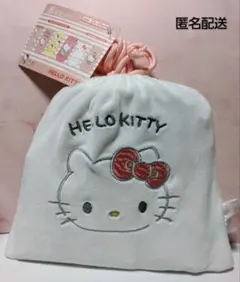 新品 タグ付 ハローキティ ソックス 23～25cm 6足セット ╋巾着