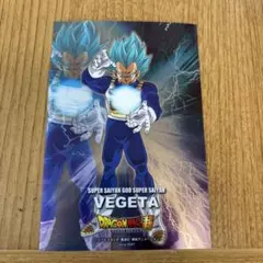 ドラゴンボール ポストアート ベジータ 超サイヤ人ゴッド超サイヤ人