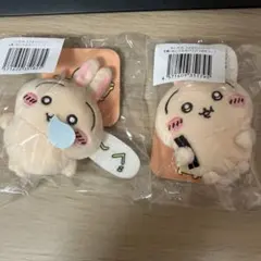 うさぎだらけくじ　ぬいぐるみバッジ　2個セット