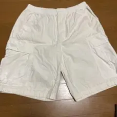 GU カーゴショートパンツ ホワイト M