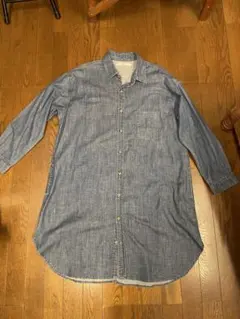 EDWIN デニムロングシャツ 長袖