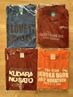 ランニングTシャツセット 4枚