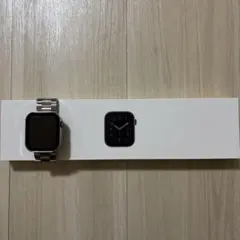 【ステンレスバント・充電器 付】 Apple Watch SE 44mm