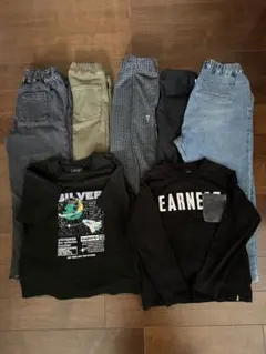 長ズボンとTシャツセット　まとめ売り　サイズ：130