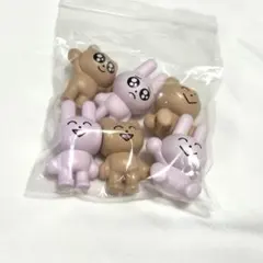 わかるのうさぎとくまマスコットフィギュア Qualia【全５種フルコンプセット】