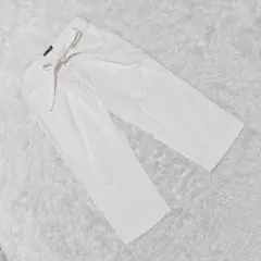 『アルマーニエクスチェンジ』 (27) ウエストリボンサブリナパンツ シンプル