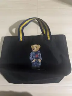 ラルフローレン　ポロベアトートバッグ ブラック　正規品