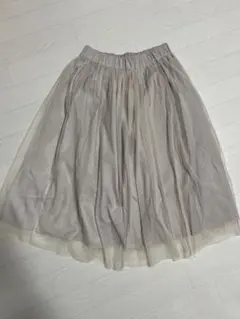 スカート　2way チュール