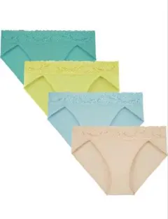 最終価格‼️4枚セット Ｌ ショーツ レディース パンツ 下着 レース