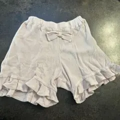 アプレ　フリル付きピンクショートパンツ 120