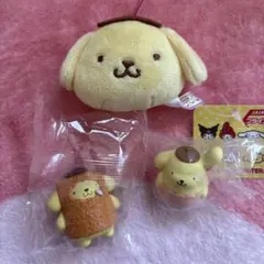 ポムポムプリン　ガチャ　3個セット