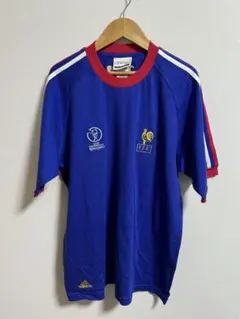 【送料無料】adidasアディダス 2002 日韓W杯 Tシャツ フランス代表のサムネイル