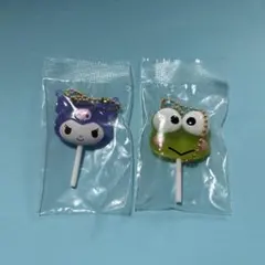 ガシャポン サンリオ カラフルキャンディチャーム【クロミ、けろっぴ】