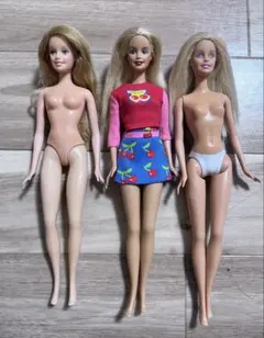 バービー人形 3体セット